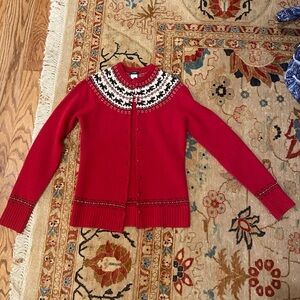 Lambs wool J Crew sweater